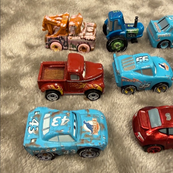 ๐๏ธ Disney Pixar Cars Mini Racers Collection Lot Of 10 Die-Cast - Picture 4 of 8